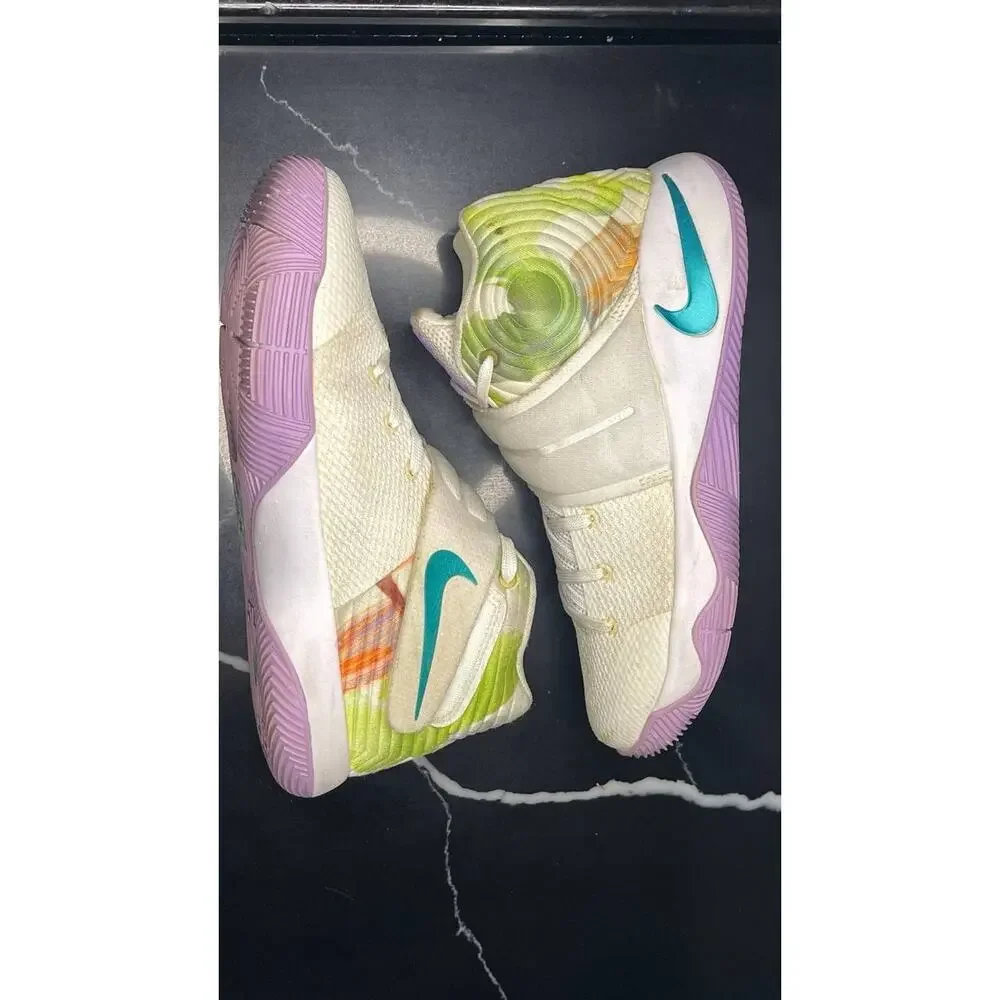 Nike Shoes Mens‎ Sz 6Y Kyrie 2 Easter Mid Basketball Sneakers 819583-105